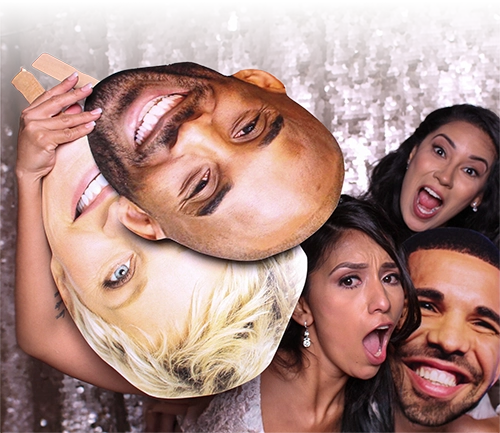 celebrity photo booth party