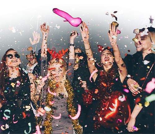 Confetti party feest voor photo booth